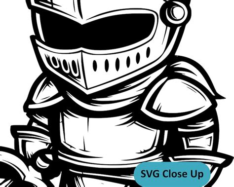 Knight Svg Bundle Medieval Knights Clipart Png Files For Download