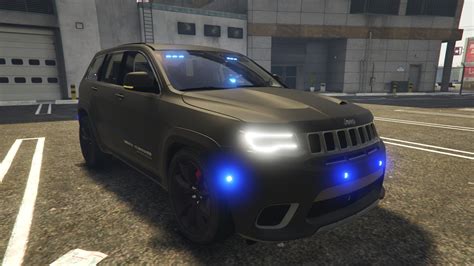 Unmarked Politie Jeep Grand Cherokee Trackhawk 2018 Dutchnl Els Gta5