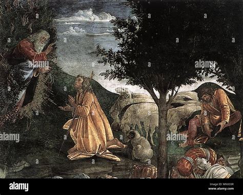 The Trials And Calling Of Moses Detail Between 1481 And 1482 1093