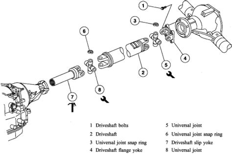 Repair Guides Driveshaft And U Joints Removal And Installation