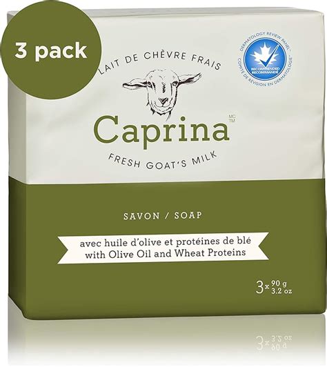 Caprina By Canus Fresh Goat S Milk Soap Bar Olive Oil Wheat Proteins