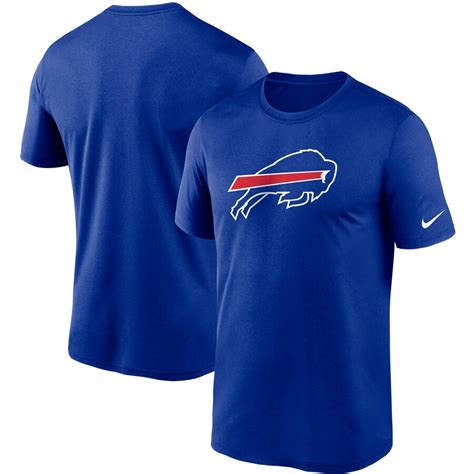 Camiseta Nike Royal Buffalo Bills Logo Essential Legend Performance