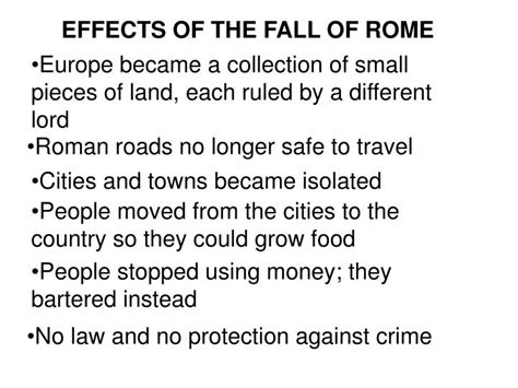 PPT - CAUSES OF THE FALL OF ROME PowerPoint Presentation - ID:6838391