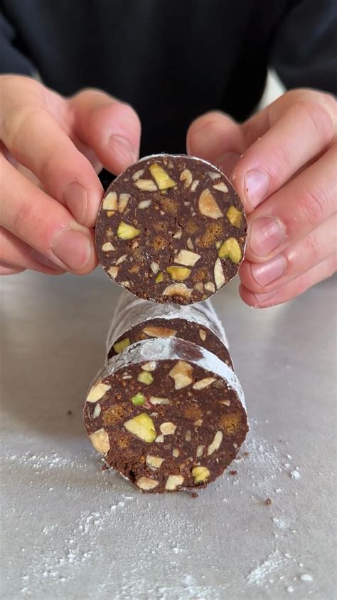 Chocolate Salami Salame Di Cioccolato Artofit