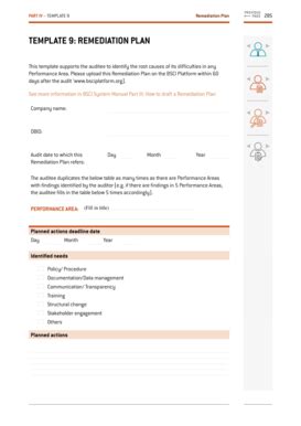 Audit Remediation Plan Template Form Fill Out And Sign Printable Pdf