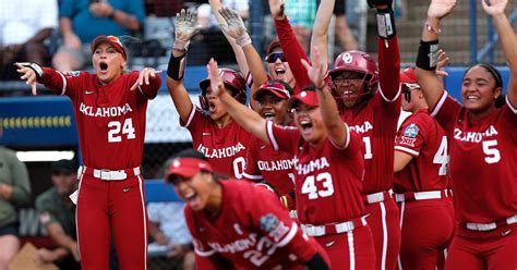 Oklahoma Sweeps Texas In Wcws Final Completes First Ever Four Peat On3