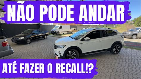 VOLKSWAGEN NIVUS HIGHLINE 2023 PRECISANDO FAZER O RECALL SE NÃO FIZER