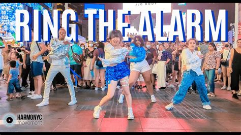 KPOP IN PUBLIC TIMES SQUARE KARD Ring The Alarm Dance Cover YouTube