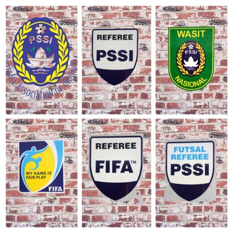 Jual PNC Logo Fairplay Referee PSSI Referee Futsal Logo PSSI