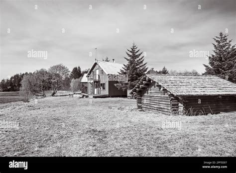 Abandoned Us Forest Service Work Camp At False Island Tongass National