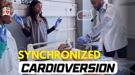 Synchronized Cardioversion procedure: Defibrillator in Action - YouTube