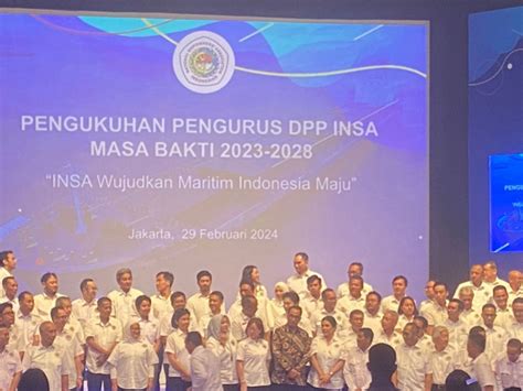 Pengukuhan Dpp Insa Masa Bakti Carmelita Minta Pengurus