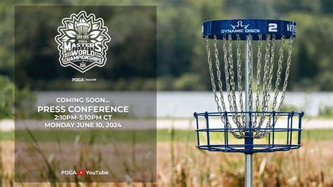 2024 PDGA Masters Disc Golf World Championships Press Conference