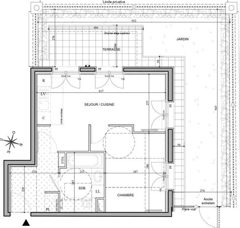 Plan Appartement T De M Neuf R Sidence Avenue Douard