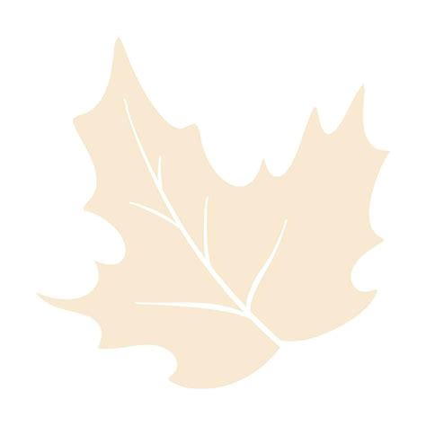 Organic Autumn Leaf Outline Decoration 28580823 Vector Art At Vecteezy