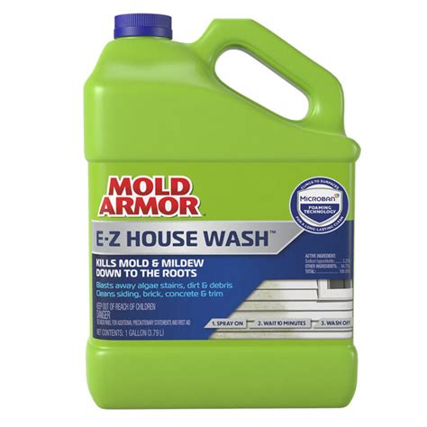 1 Gal E Z House Wash Brick Concrete Trim Siding Cleaner Mold Armor