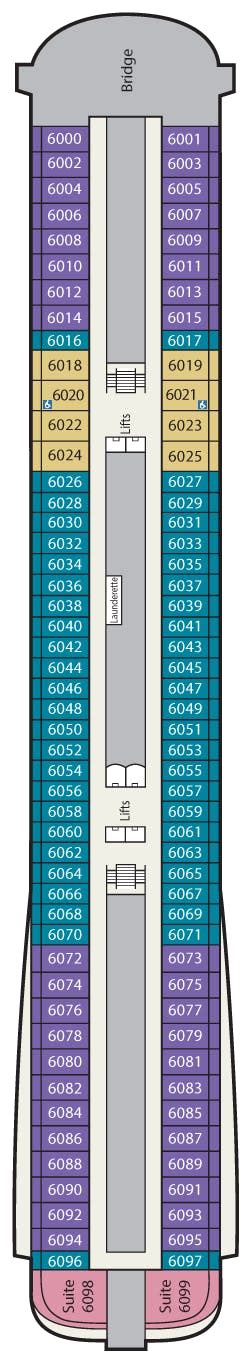 Viking Saturn deck plans - Cruiseline.com