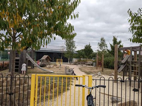 Barton Park Pavilion Playground Headington Oxfordshire Uk