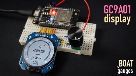 Connecting Of Esp32 S3 And Gc9a01 Tft Display Hardware Development