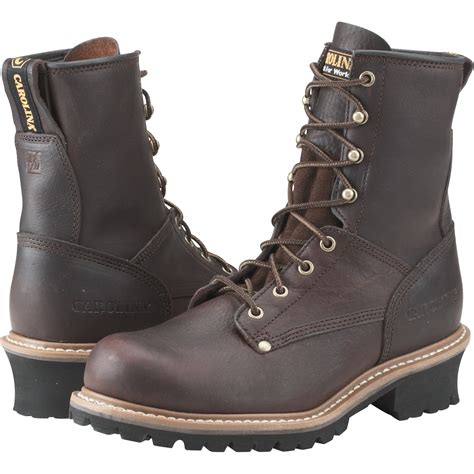 Free Shipping — Carolina Men S Logger Boot — 8in Model 821 Northern Tool Equipment