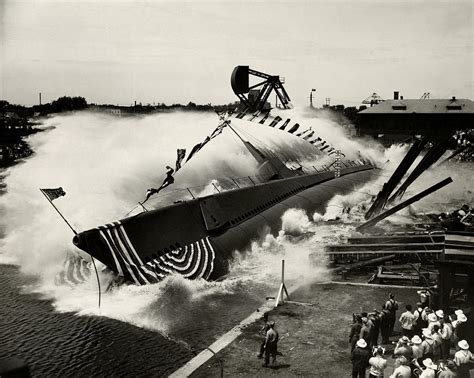 Wwii Uss Rock Photograph By Historic Image