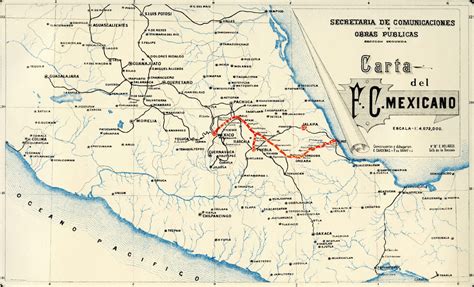 Planos De La Ruta Ferrocarril M Xicano Mv Ferro Exposiciones