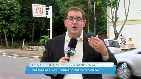 Morador de rua é encontrado morto em Campinas YouTube