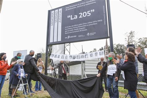 Se señalizó el ex Centro Clandestino de Detención La 205 como Sitio