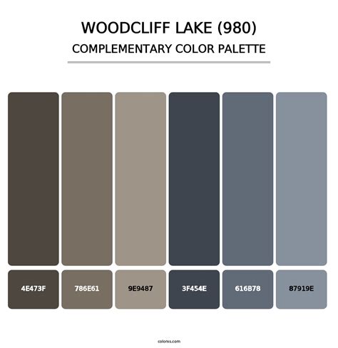 Benjamin Moore Woodcliff Lake Paint Coordinating Colors And