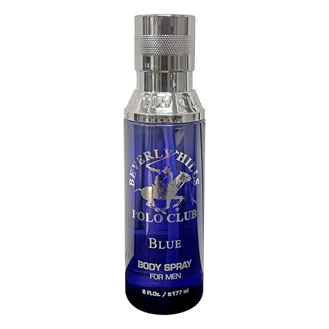 Amazon Beverly Hills Polo Club Body Spray For Men BHPC Blue