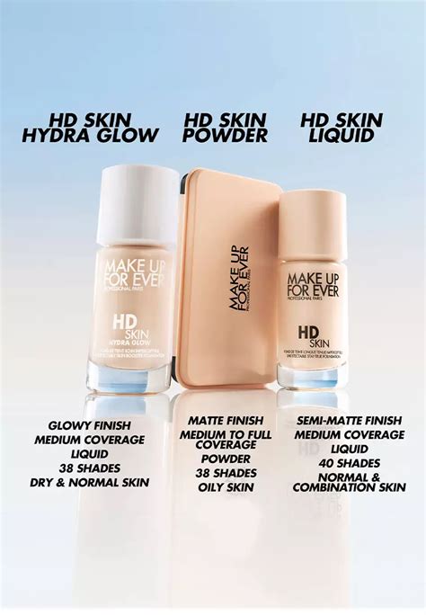 Jual Make Up For Ever Make Up For Ever Hd Skin Hydra Glow Foundation