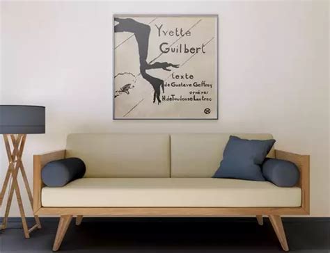 Yvette Guilbert Henri De Toulouse Lautrec Plakat Galeria Plakatu