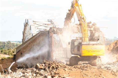 Kilmany Rail Underpass Demolished Gippsland Times