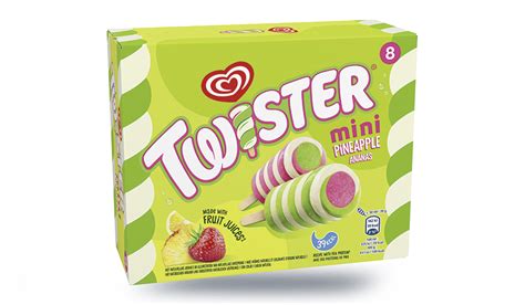 8 Twister mini Pineapple ananas surgelés Picard