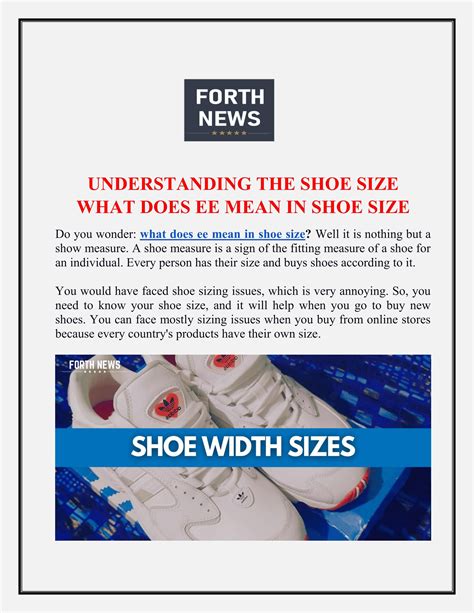 Understanding The Shoe Size What Does EE Mean In Shoe Size By Leesa