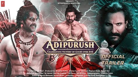 Adipurush Official Concept Trailer Prabhas Kriti Sanon Saif Ali