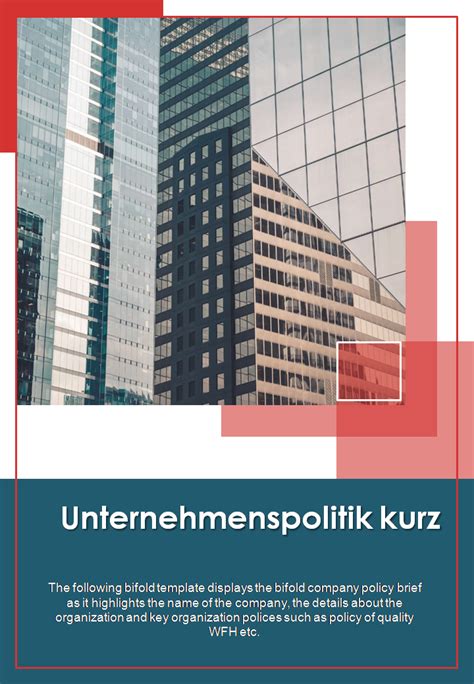 Unverzichtbare Vorlagen F R Unternehmensrichtlinien Mit Mustern Und