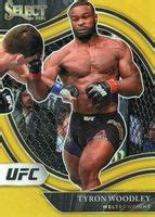 Tyron Woodley 2021 Select UFC 221 Octagonside Gold 10 Price Guide