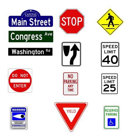 Free Street Signs, Download Free Street Signs png images, Free ClipArts ...