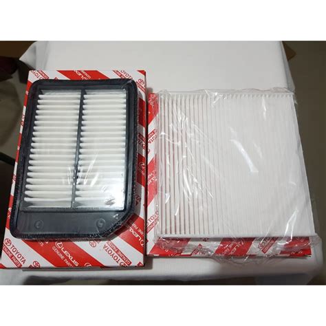 Combo Engine Air Filter And Cabin Filter For Toyota Wigo