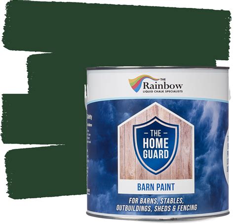 Home Guard Barn Paint Green Rainbow Chalk Markers