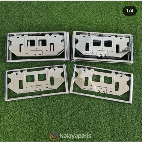 Jual Frame Plat Nomor JDM Honda Access Japan Chrome Shopee Indonesia