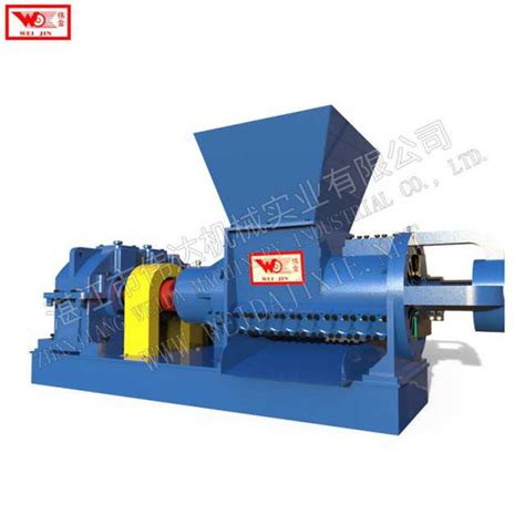 Helix Rubber Crushing Machine Efficient Rubber Processing Equipment