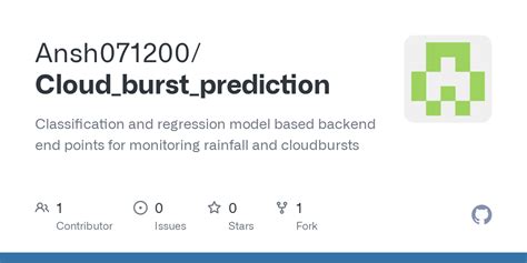 GitHub - Ansh071200/Cloud_burst_prediction: Classification and ...