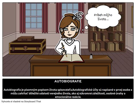 Autobiografie - Literárne Žánre Историята на sk-examples