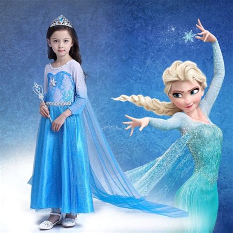 Jual GAUN DRESS PESTA KOSTUM ELSA ANNA FROZEN BAJU ULANG TAHUN ANAK