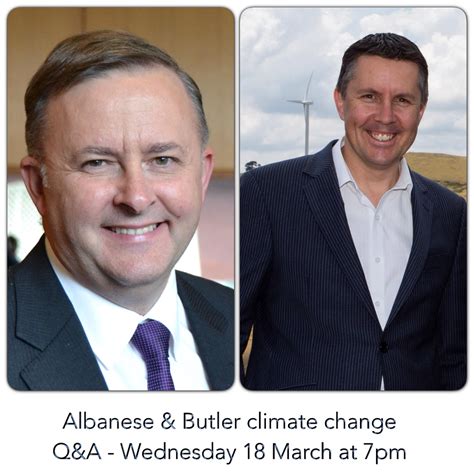 Mark Butler MP on Twitter: ".@AlboMP and I are holding a climate change ...