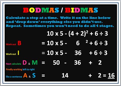 The Maths Magpie: Posters for BODMAS / BIDMAS Misconception