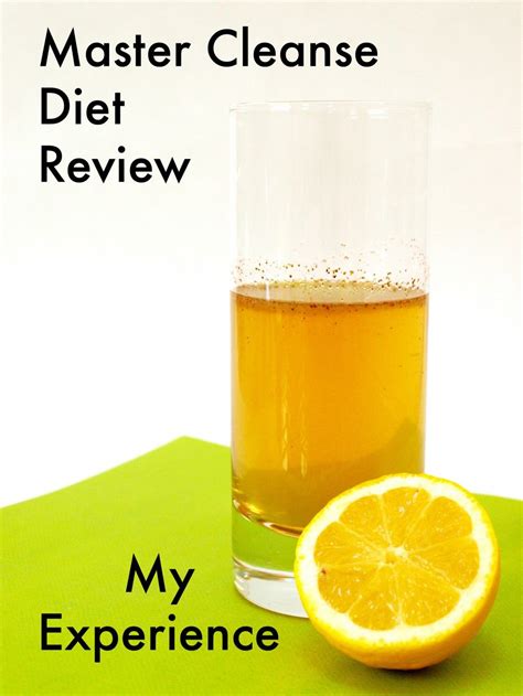 Here Is My Experience With The Master Cleanse Diet Aka Lemonade Diet