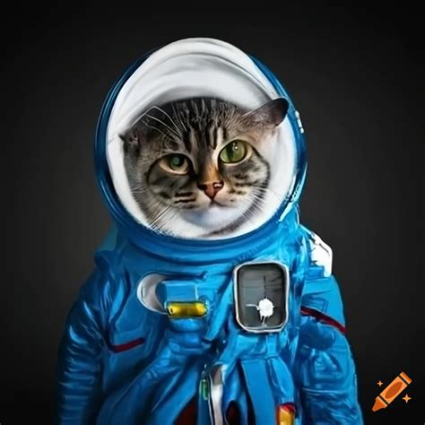 Cat In An Astronaut Suit On Craiyon